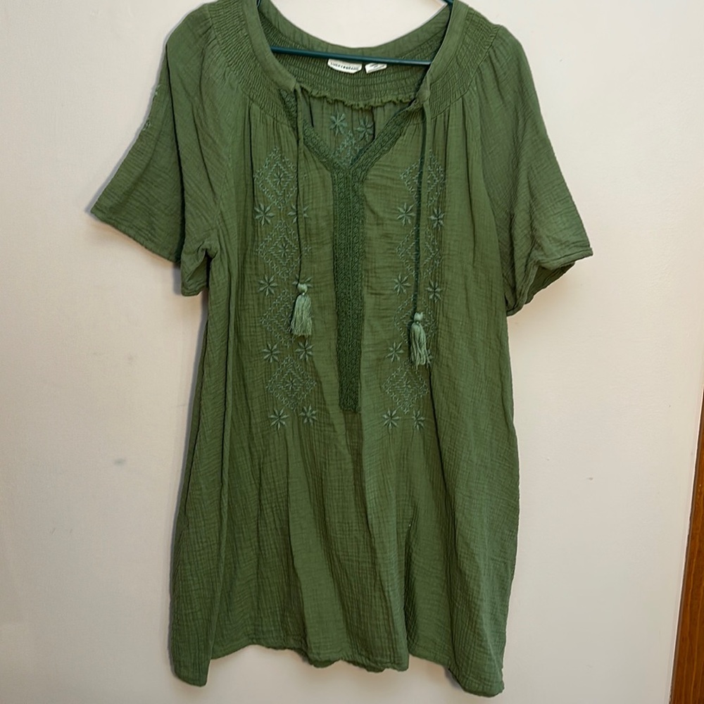 Embroidered Cover Up